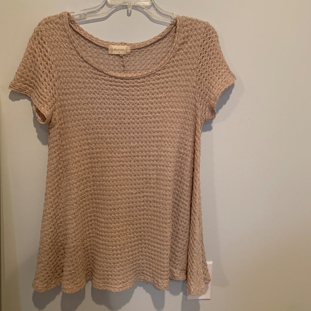 Neutral Knit Top